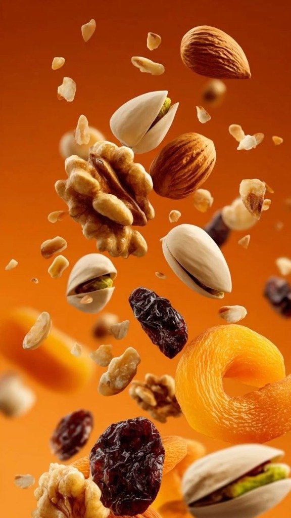 Floating Premium Dry Fruits